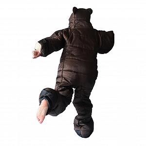 Спальный мешок Portable Bear Full Body Sleeping Bag для взрослых с молнией, лёгкий зимний для кемпинга, походов, путешествий synthetic.ua - Фото 1
