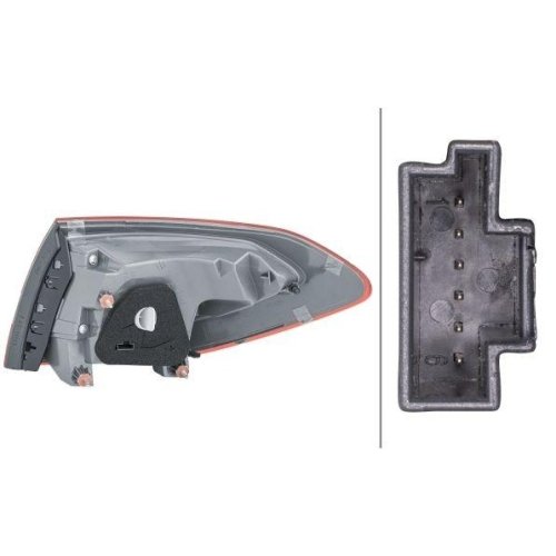 Фонарь задний HELLA 2SD 354 875-211 для MERCEDES-BENZ левый, фото №2 Фонарь задний HELLA 2SD 354 875-211 для MERCEDES-BENZ левый, фото №2