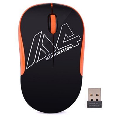 Мышка A4Tech G3-300N Black+Orange, фото №2