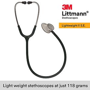 Стетоскоп 3M Littmann Lightweight II S.E. 71см Чорний ціна на synthetic.ua - Фото 1 Стетоскоп 3M Littmann Lightweight II S.E. 71см Чорний synthetic.ua - Фото 1