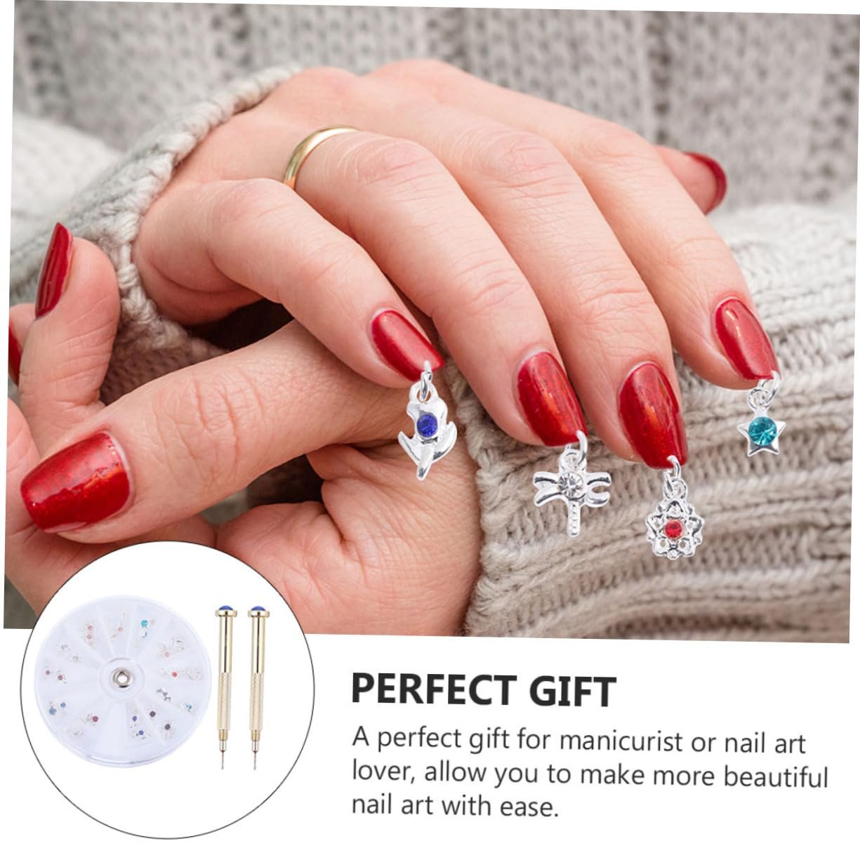 Набір Діаманти для нігтів Кристал 3D-дизайн нігтів, фото №3