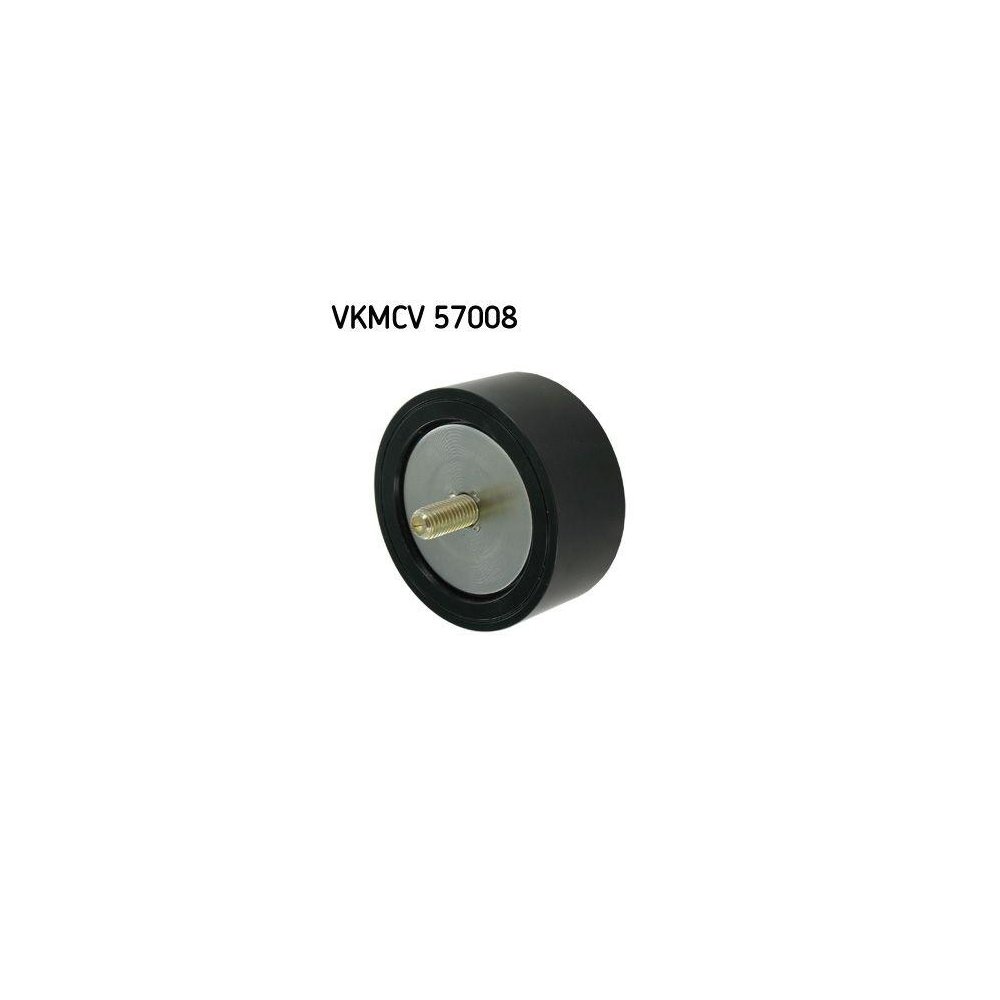 Ролик обводной/направляющий SKF VKMCV 57008 поликлинового ремня для DAF, фото №1