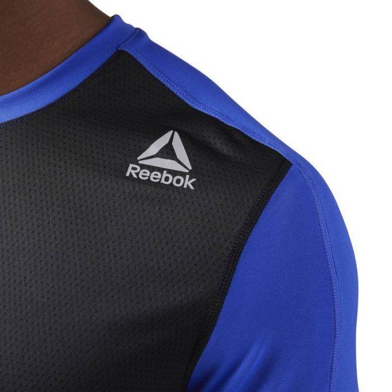 Футболка Reebok Wor Tech Top Blue S, фото №4