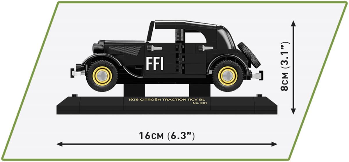 Конструктор COBI Citroen Traction 11CVBL Executive Edition, фото №7