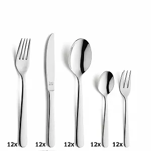 Набір столових приборів Beckmann & Rommerskirchen Luna 60 предметів ціна на synthetic.ua - Фото 1 Набір столових приборів Beckmann & Rommerskirchen Luna 60 предметів synthetic.ua - Фото 1