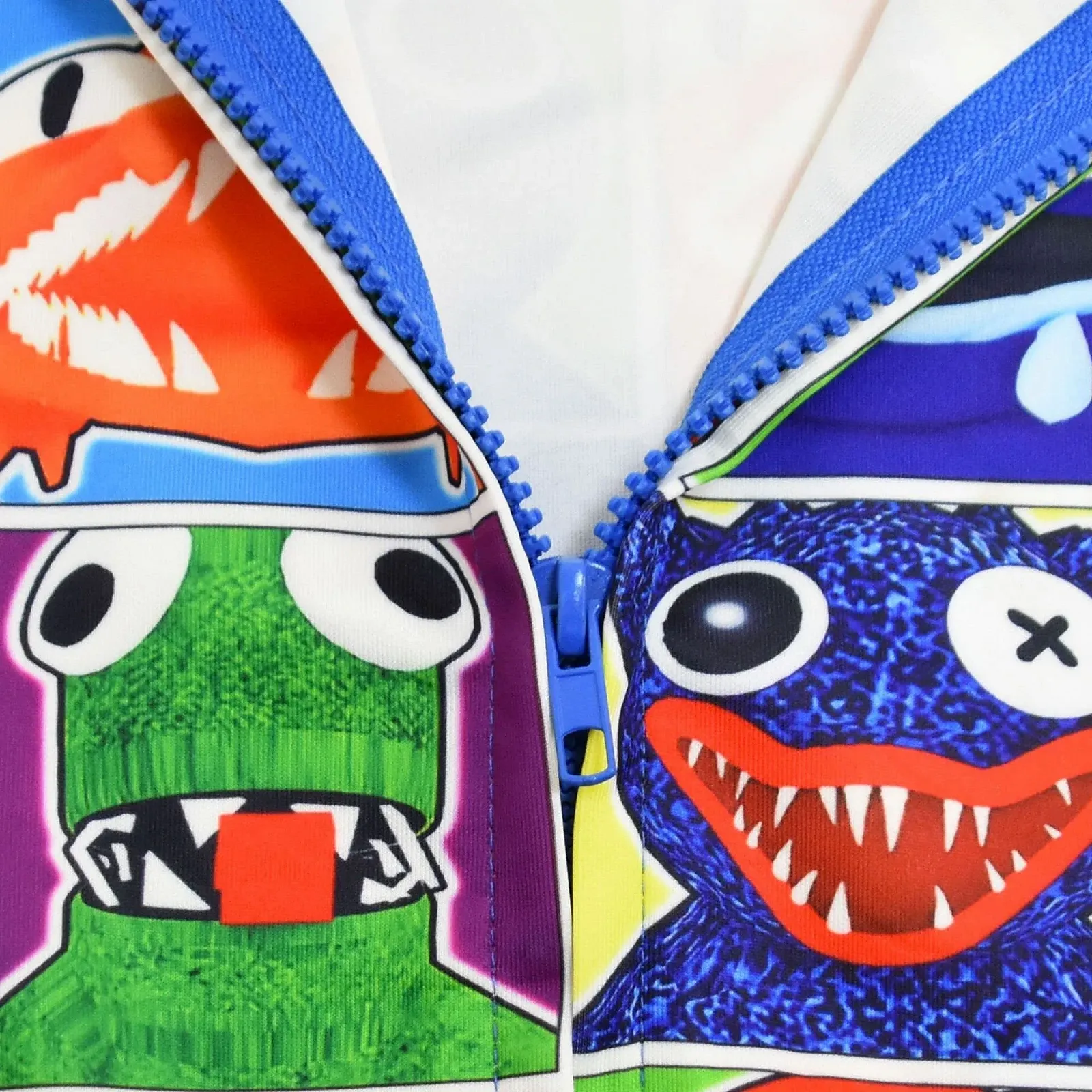 Толстовка Rainbow Friends для хлопчиків, дитяча на блискавці, фото №4