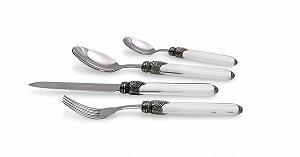 Купить Набор столовых приборов Rivadossi Venezia Прозрачный, 4 предмета - Фото 1 Набор столовых приборов Rivadossi Venezia Прозрачный, 4 предмета - Фото 1