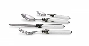 Набор столовых приборов Rivadossi Venezia Прозрачный, 4 предмета - Фото 1