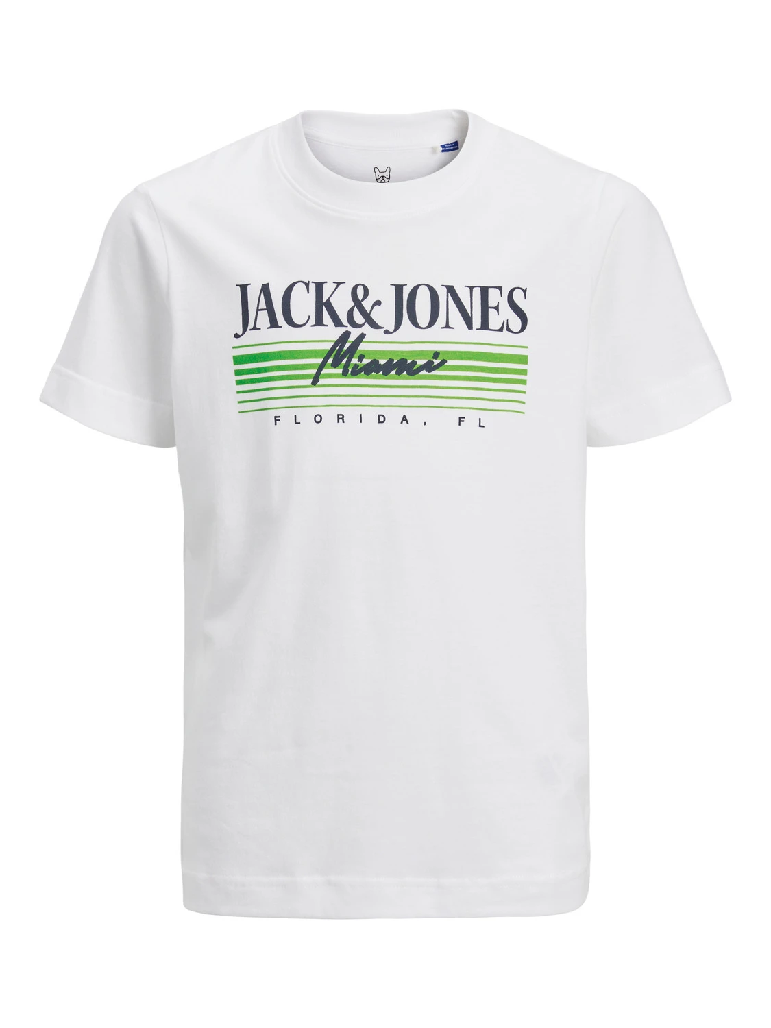 Футболка Jack&Jones  TEE SS CREW NECK JNR 12235498 Белый S, фото №5