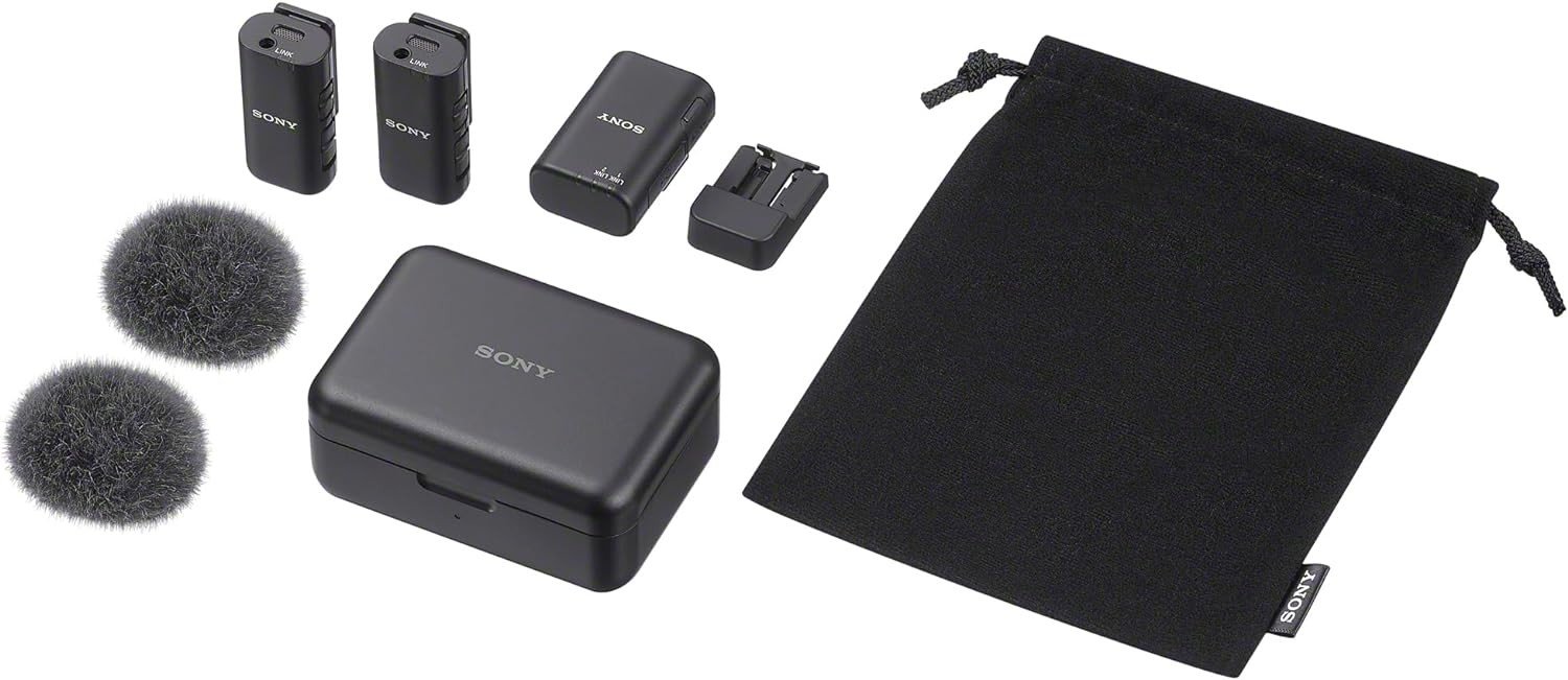 Бездротова мікрофонна система Sony ECM-W3 Чорний , фото №11