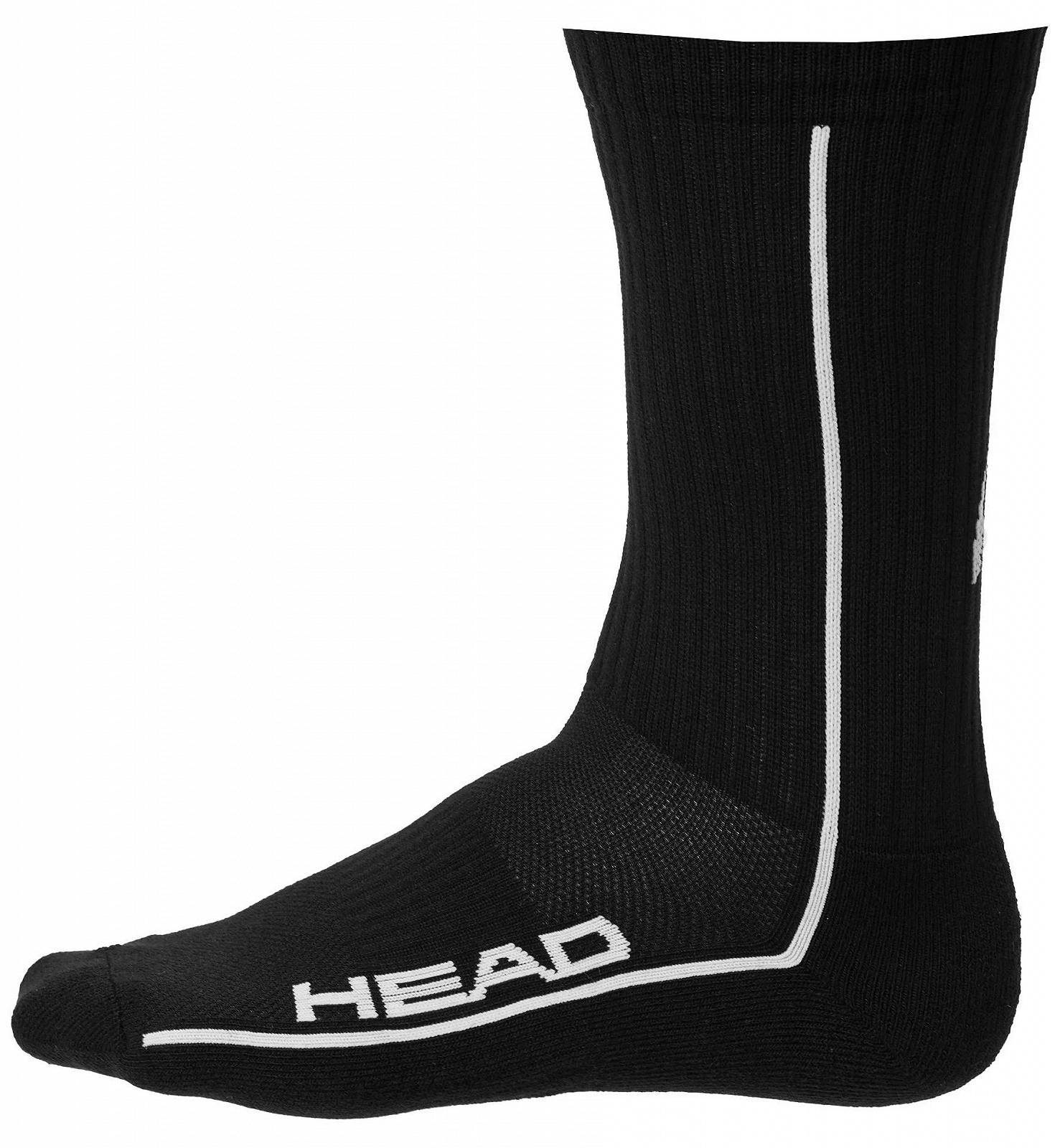 Шкарпетки Head ALL SPORTS PERFORMANCE CREW 2P Чорний  43-46, фото №2