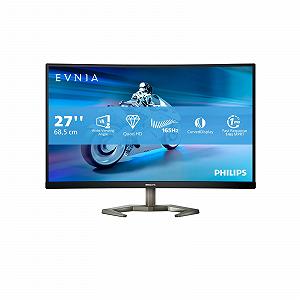 Монітор Philips Evnia 27M1C5500VL 27 дюймів QHD вигнутий ігровий чорний - Фото 1