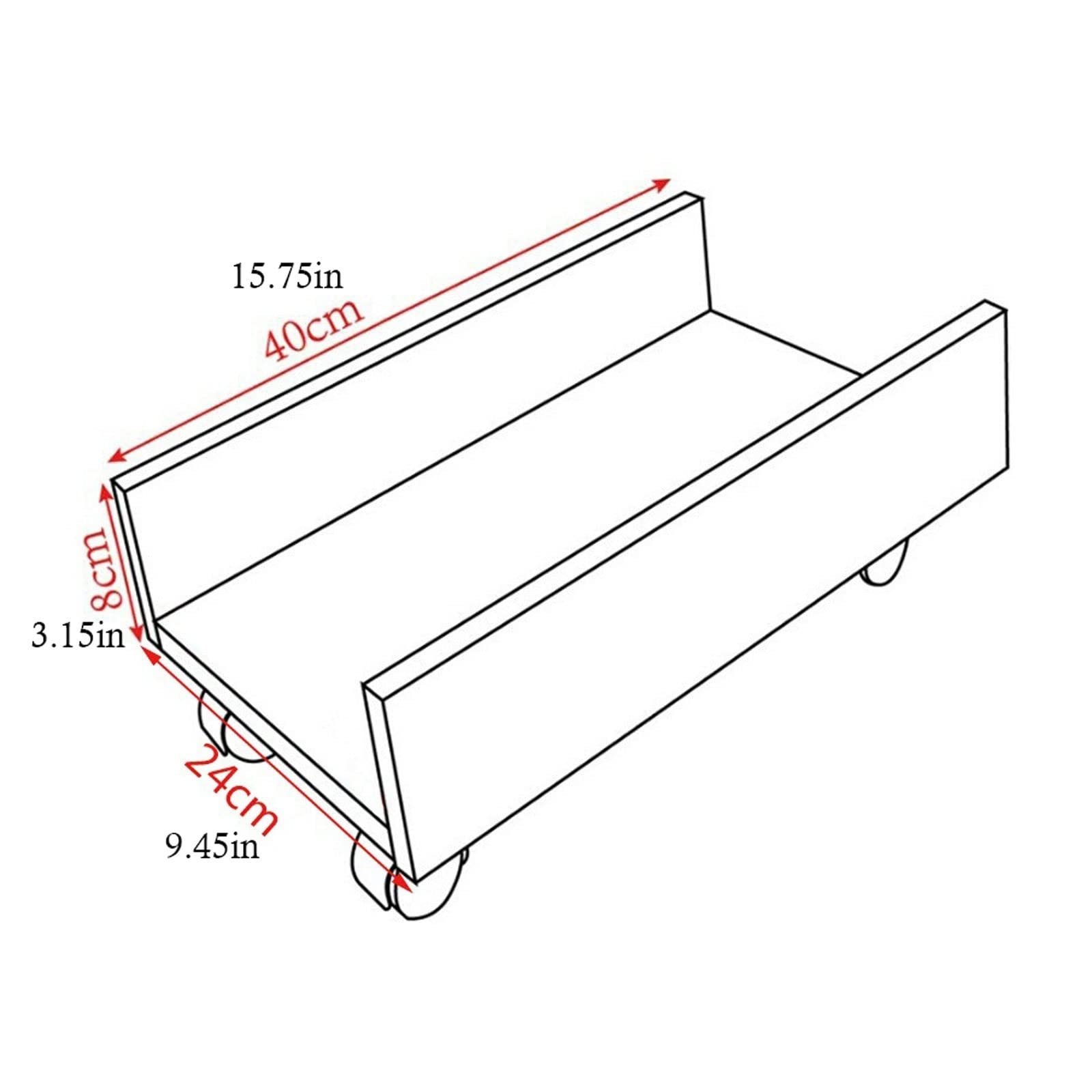 Подставка для ноутбука, Подставка для настольного компьютера, Подставка для мобильной компьютерной башни, Подставка для домашнего ПК, Подставка для настольного компьютера, Подставка для офисного процессора (A), фото №2