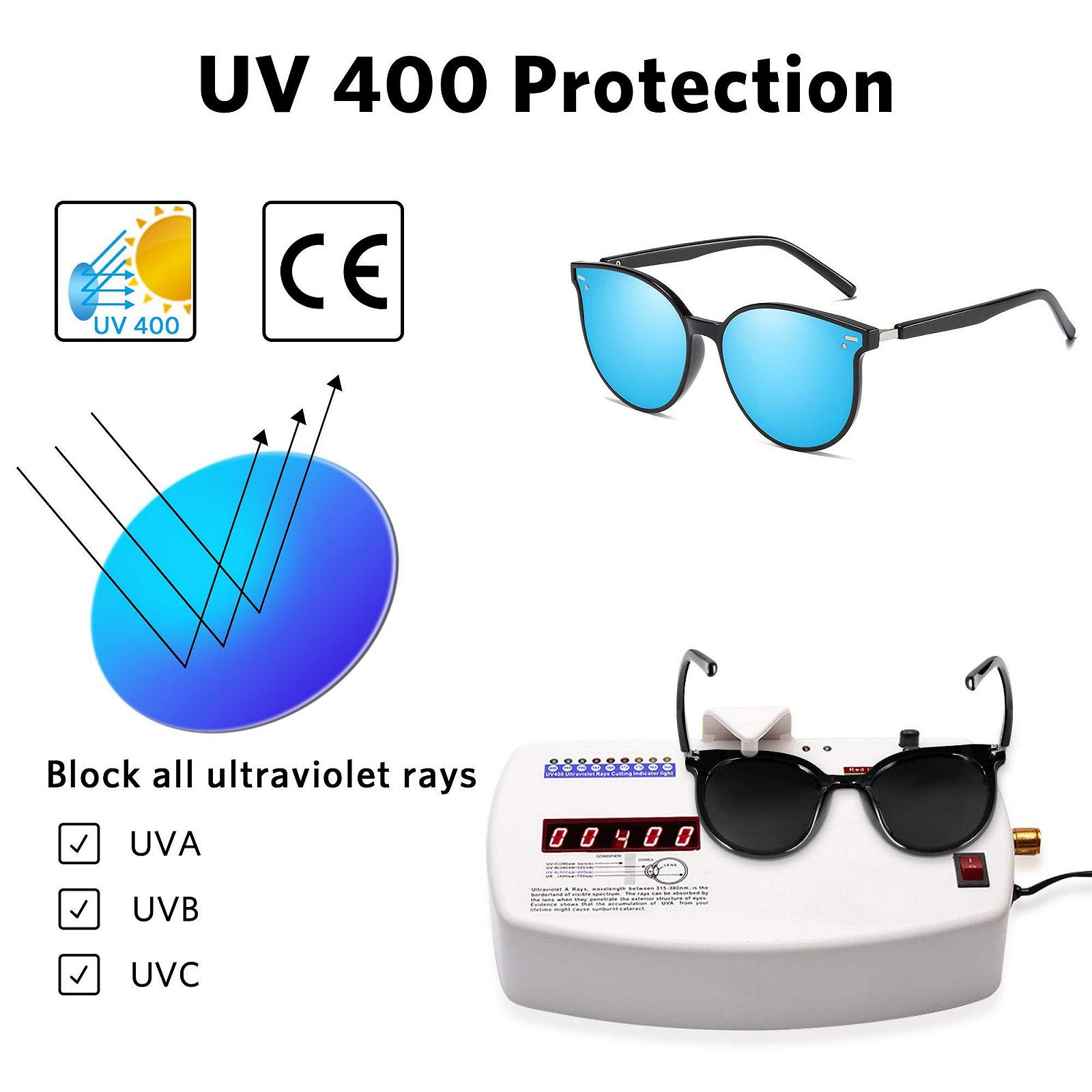 Сонцезахисні окуляри Котяче око Ipow Ретро Вінтаж Поляризовані Дзеркальні UV 400, фото №4