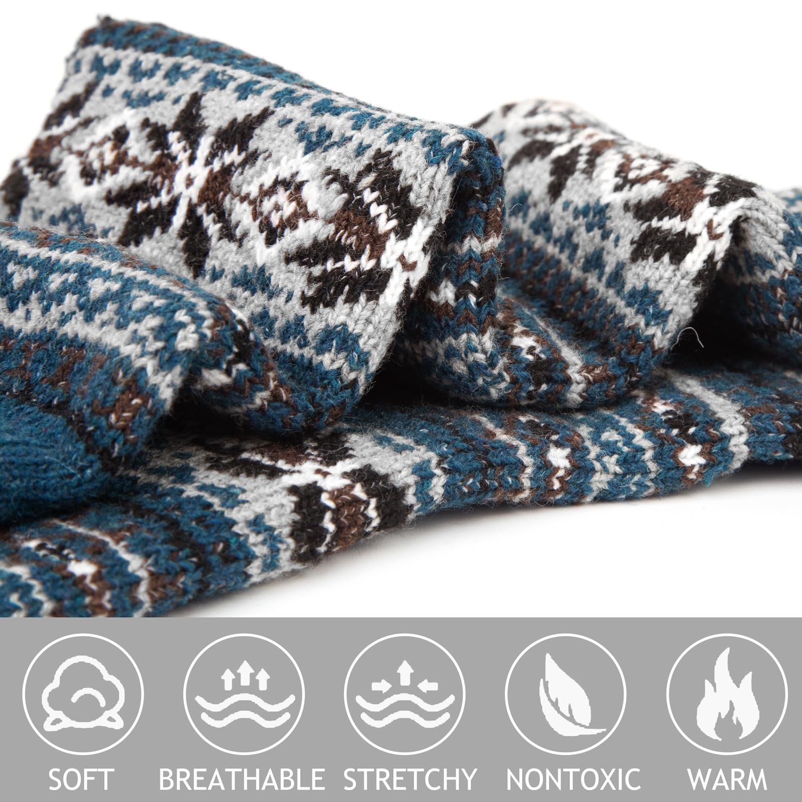 Термошкарпетки Жіночі Вовняні 5 пар, фото №3