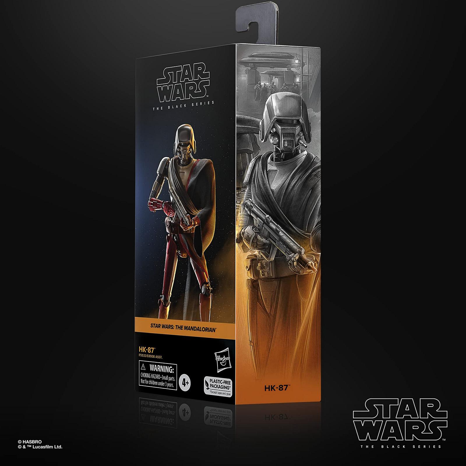 Фігурка Star Wars Мандалорець Hk-87 Black Series 15 см, фото №8
