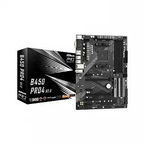 Купить Материнская плата ASRock B450 Pro4 R2.0 - Фото 1 Материнская плата ASRock B450 Pro4 R2.0 - Фото 1