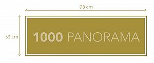 Пазл Clementoni Batman 39574 Панорама 1000 елементів 98 x 30 см synthetic.ua - Фото 1