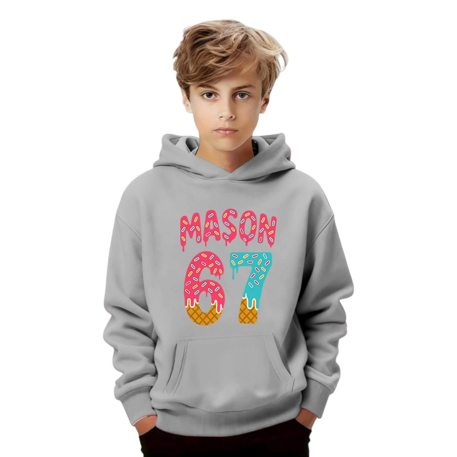 Детский джемпер Boys 67 Prints Sweatshirt, 152 176 Girls Jumper, худи, 158 худи, мягкий теплый флисовый джемпер Essentials Winter Jacket Jumper 134 Jumper детские футболки, фото №1