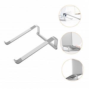 Портативная Подставка для Ноутбука Алюминиевая с Функцией Охлаждения synthetic.ua - Фото 1