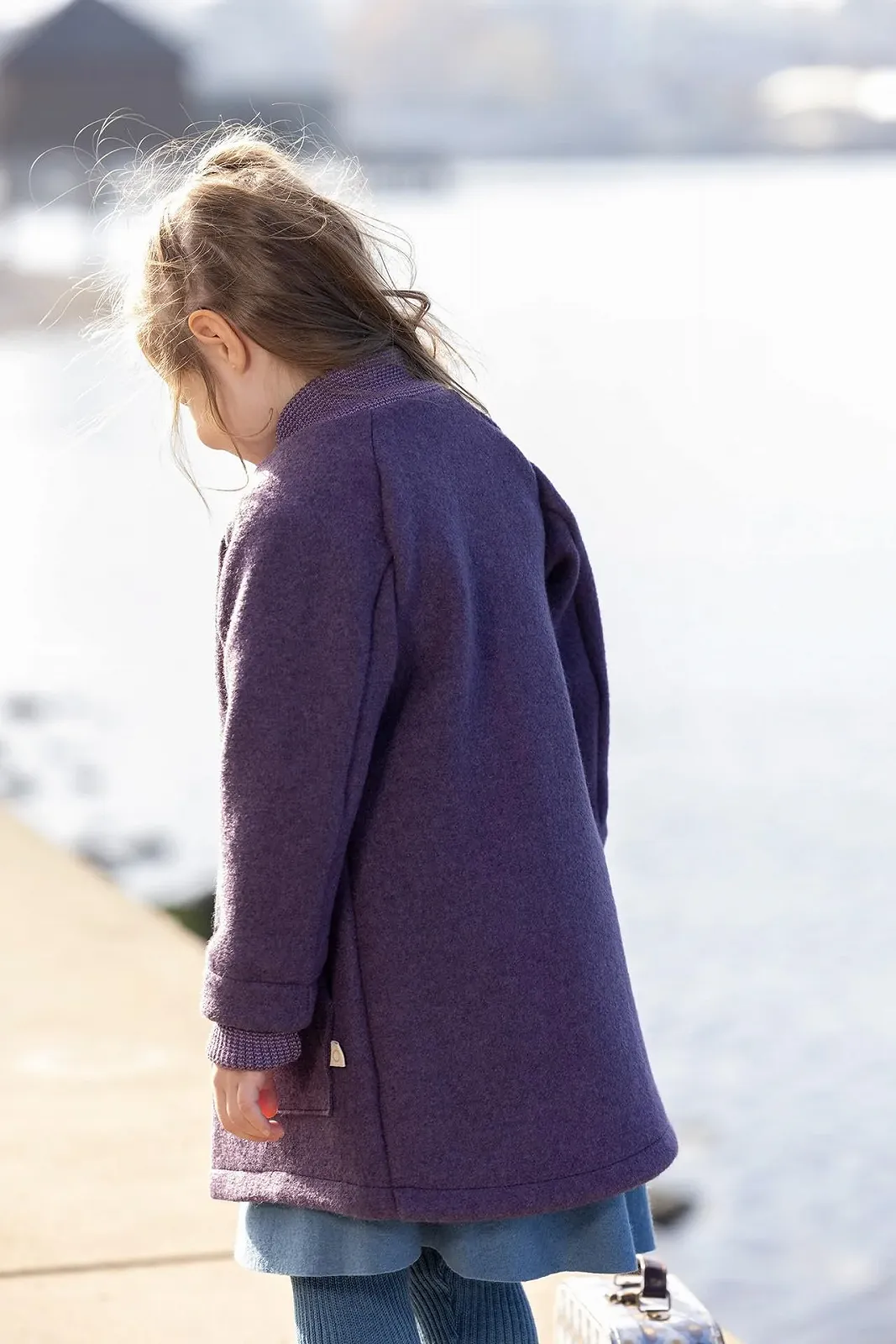 Дитяче пальто Disana з валяної 100% органічної мериносової вовни, фото №4