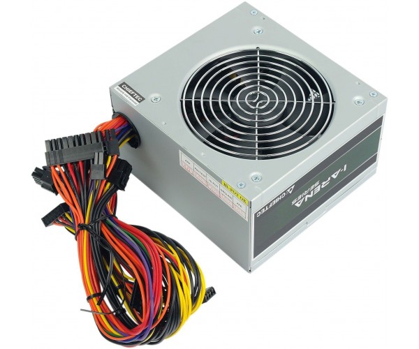 Chieftec Блок живлення iArena 500W 85 120mm 1xMB 24pin(20+4), 1xCPU 8pin(4+4), 2xMolex 3xSATA 1xPCIe 8pin(6+2), Bulk, фото №2