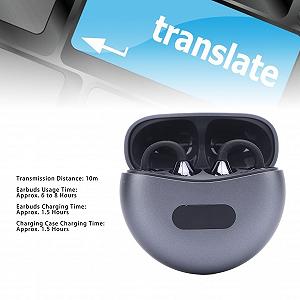 Навушники для перекладу голосу AI, реальний час з додатком, 133 мови, Bluetooth, шумозаглушення synthetic.ua - Фото 1