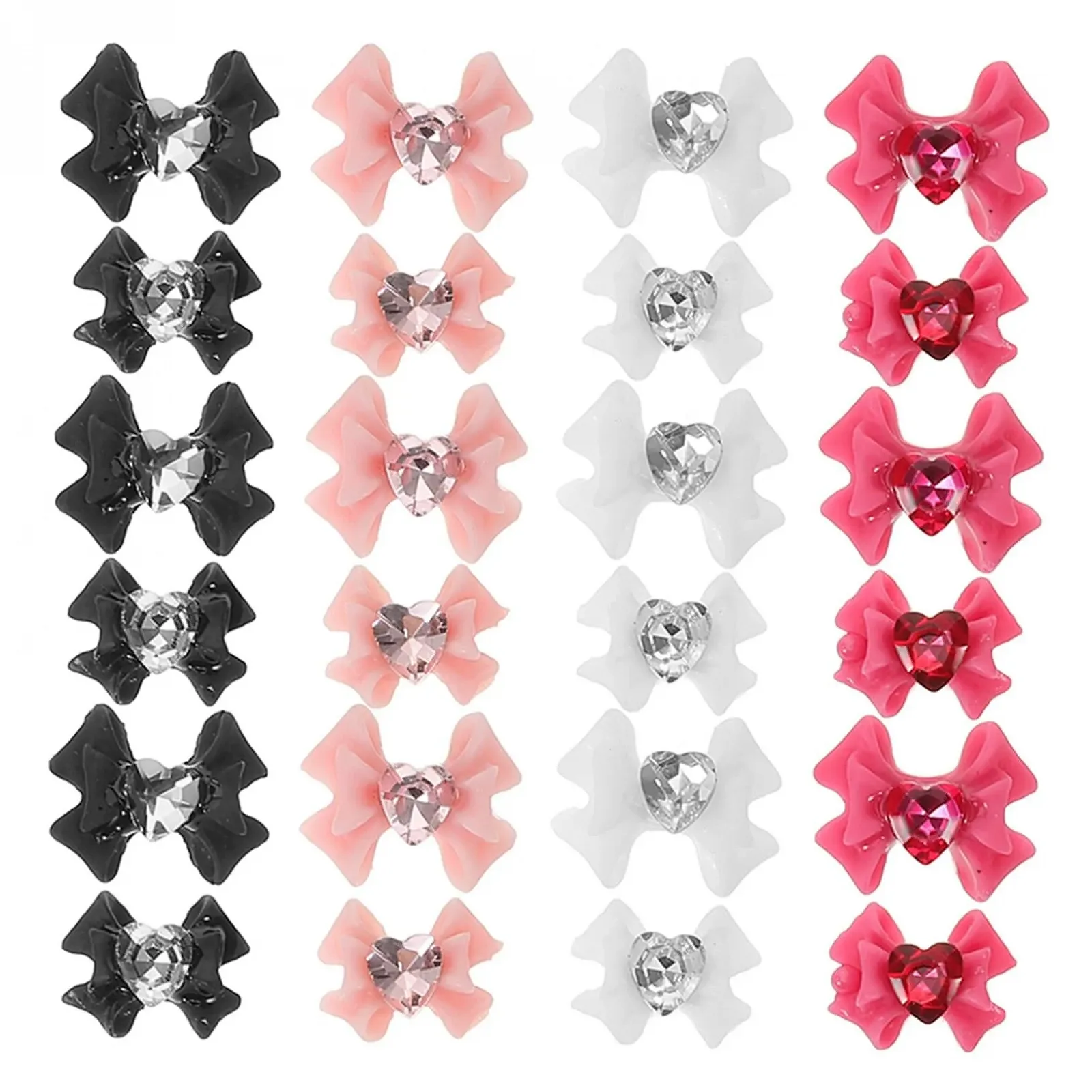 Украшение для ногтей Бантик Beavorty 120 шт., розовый, фото №1 Украшение для ногтей Бантик Beavorty 120 шт., розовый, фото №1