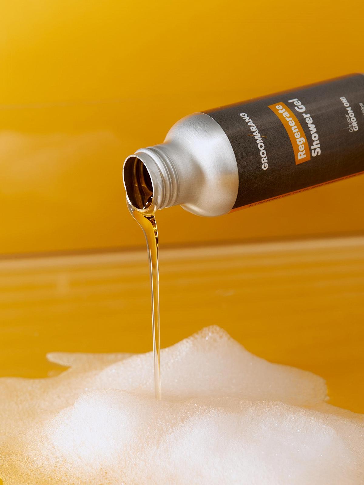 Регенеруючий гель для душу Groomarang Refresh & Revital 100% Natural Organic Vegan 100 мл, фото №9