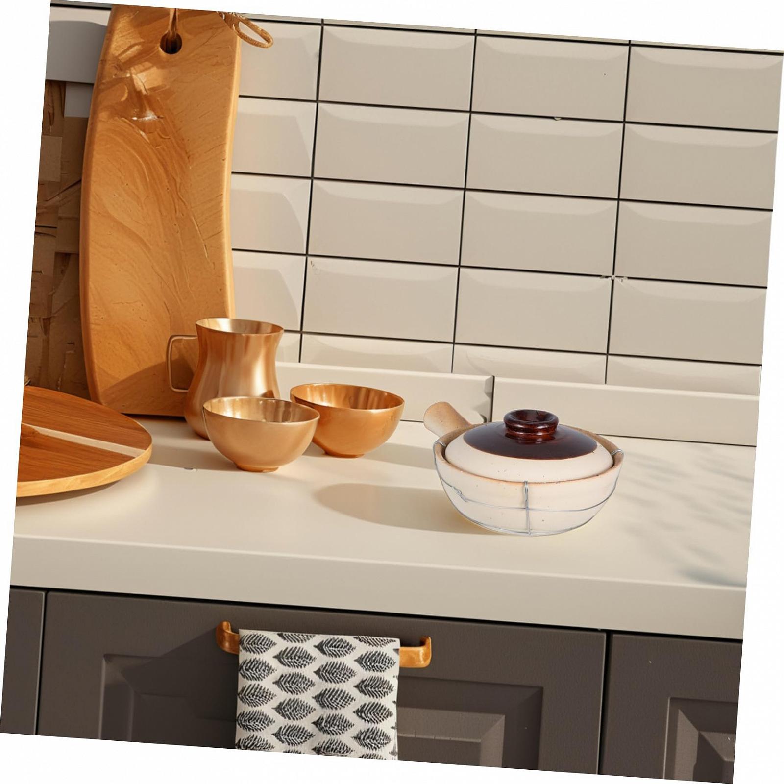 Керамічний Ківш VALICLUD традиційний глиняний для рису та супів Термостійкий, фото №4