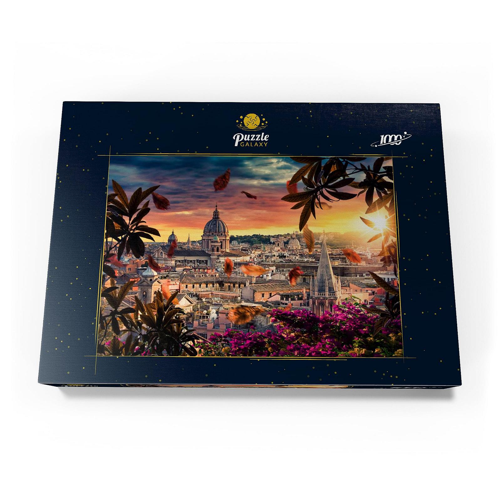 Пазл MyPuzzle Special Collection by Puzzle Galaxy Beautiful Sunset Over the City of Rome 1000 деталей 68 x 48 см, фото №4
