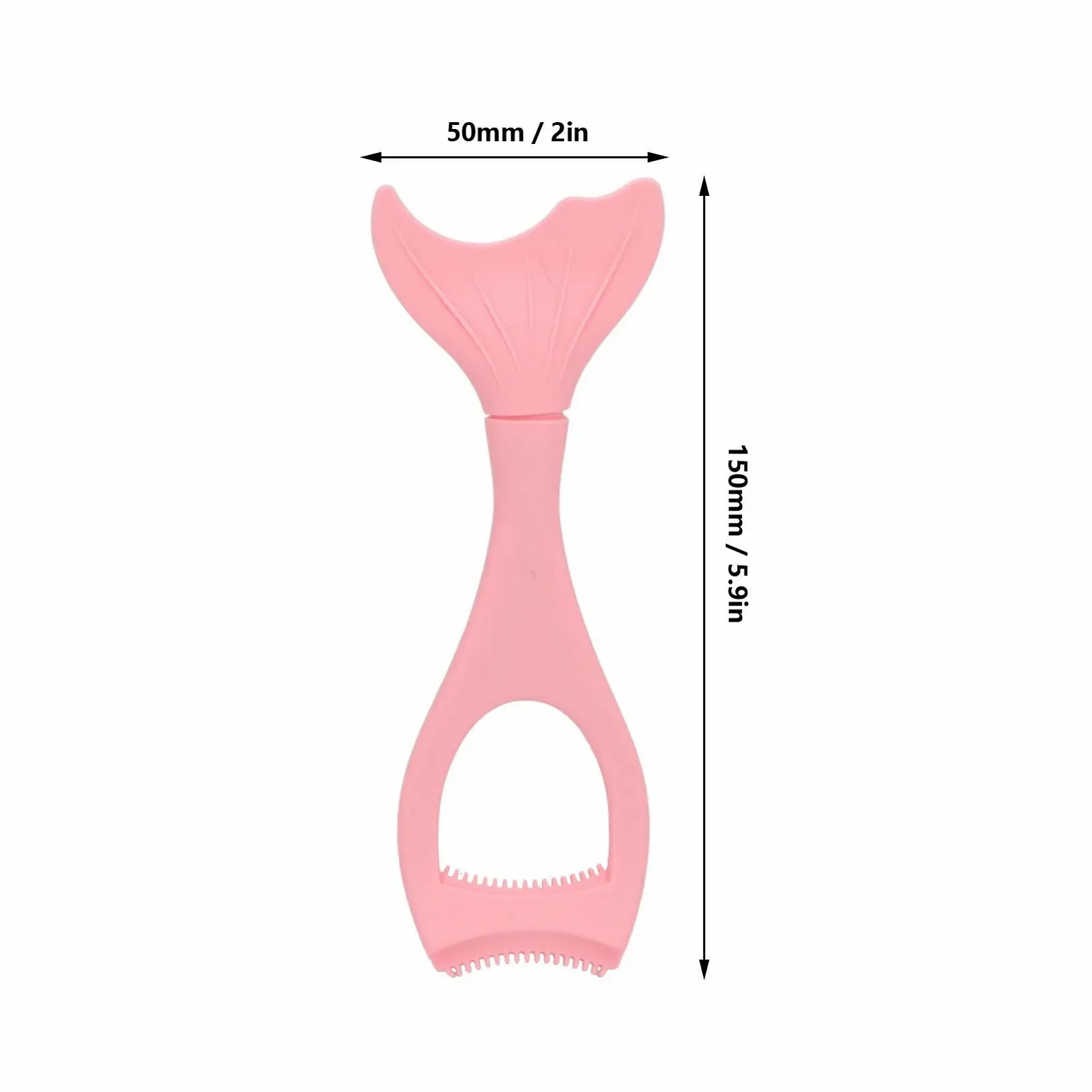 Трафарет для подводки глаз Силиконовый Мягкий Гибкий Многоразовый Портативный Розовый, фото №7