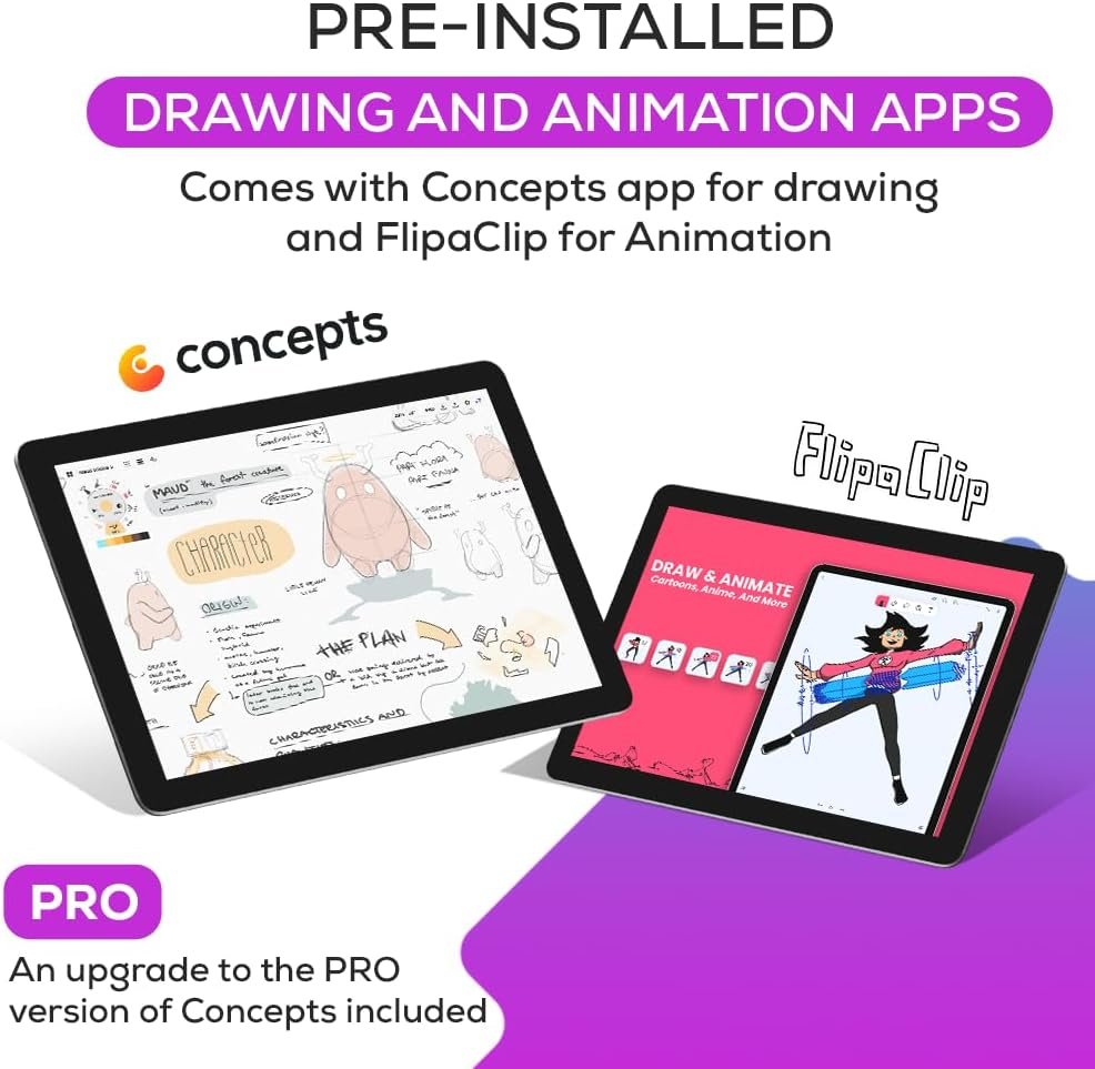 Планшет Simbans PicassoTab_X 10" 4/64ГБ 4 ядра Android 13 6000 мАг Чорно - синій, фото №4