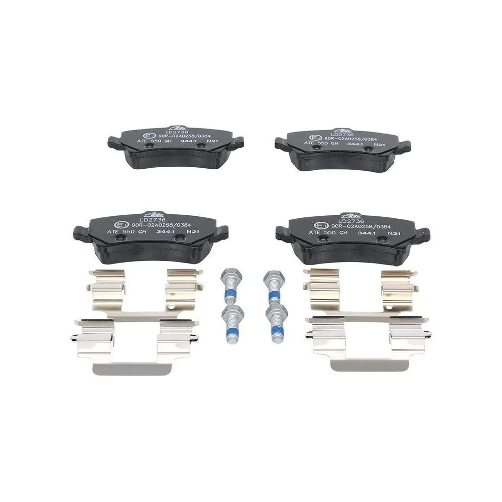 Комплект гальмівних колодок дискового гальма ATE Ceramic 13.0470-2736.2 для VOLVO, фото №1 Комплект гальмівних колодок дискового гальма ATE Ceramic 13.0470-2736.2 для VOLVO, фото №1