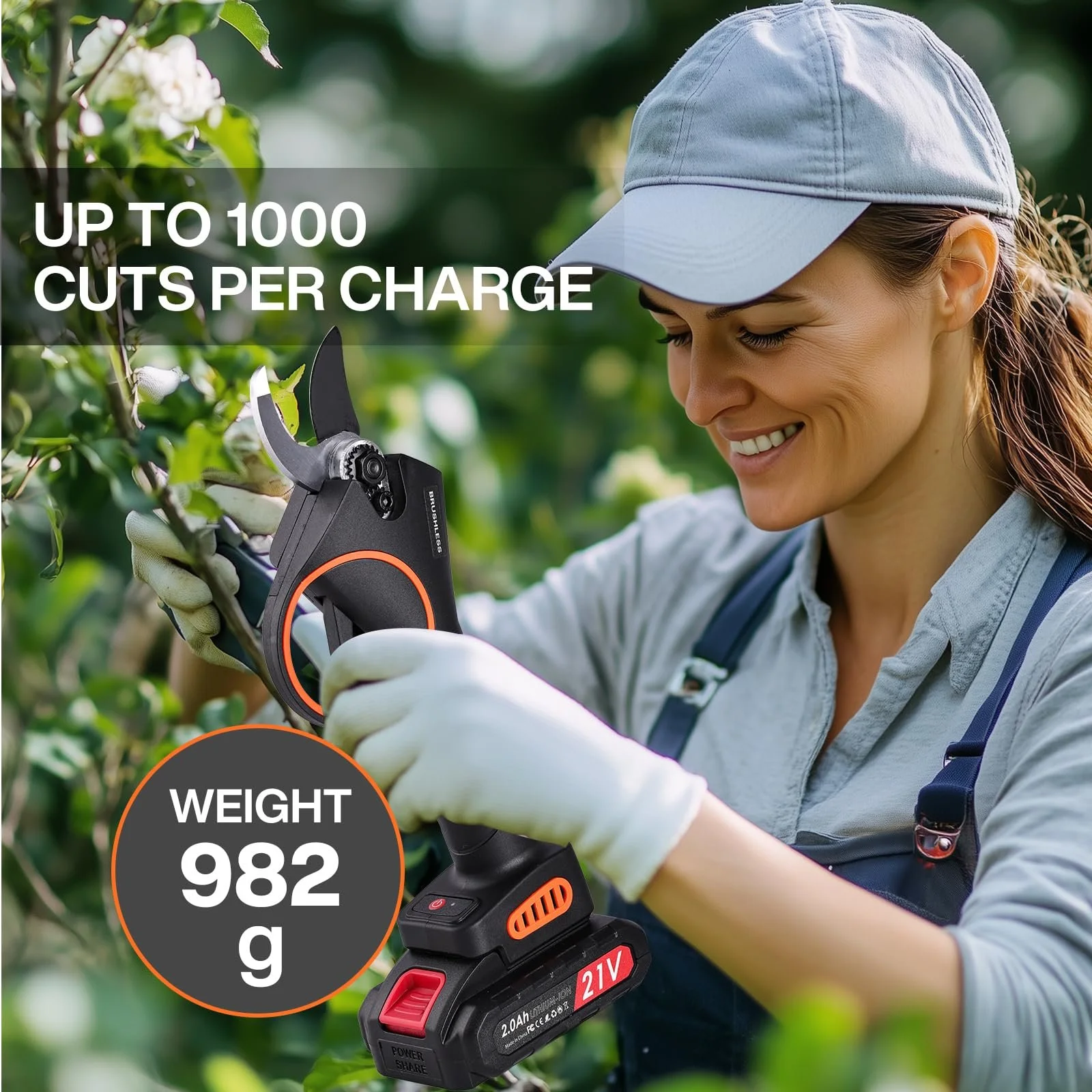 Акумуляторні Секатори, фото №4