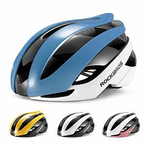 Шолом ROCKBROS велосипедний, M/L 55-61 см, регульований, вентильований, 4 кольори, для дорослих, жінок та чоловіків - Фото 1