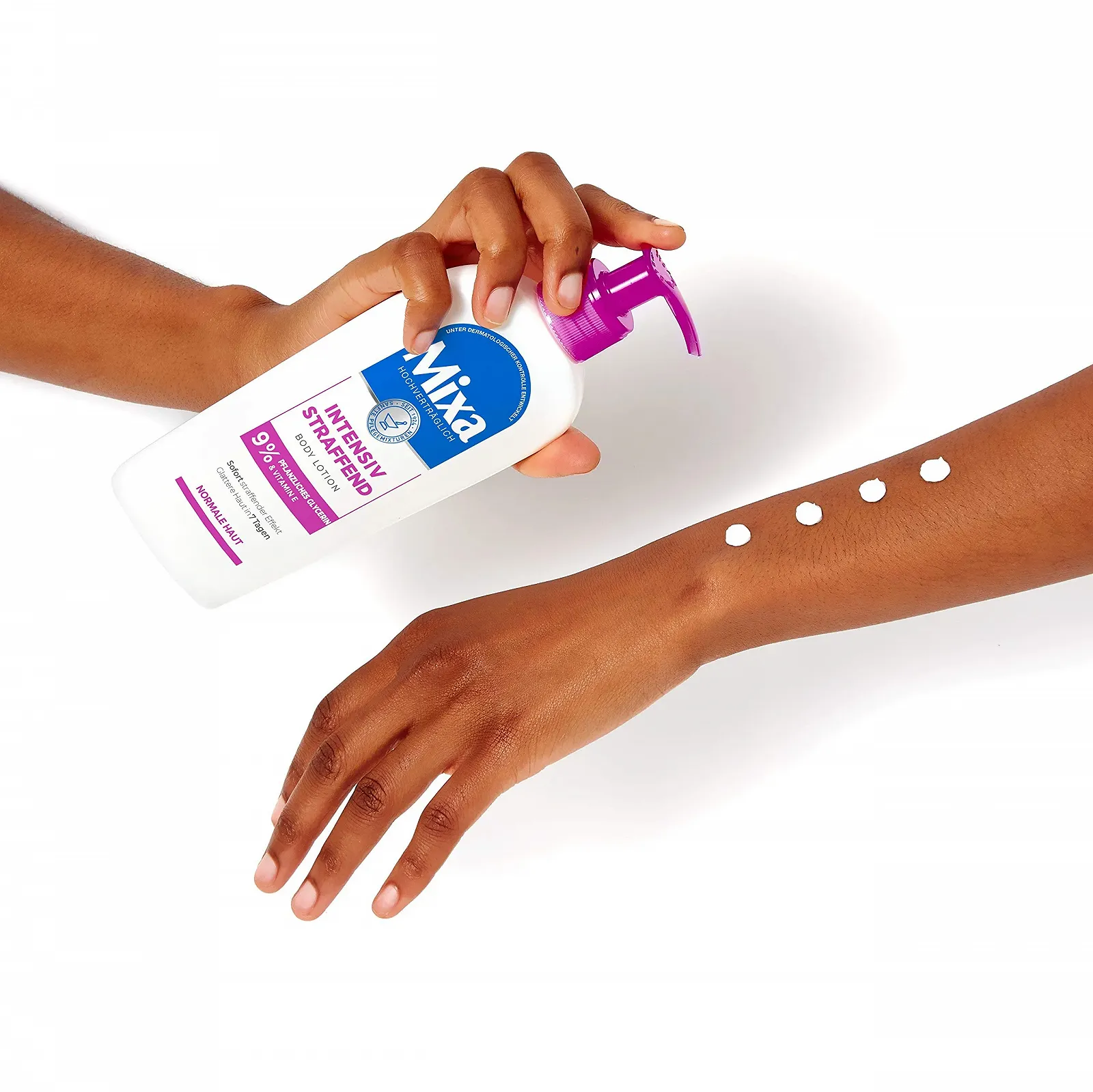 Лосьйон для тіла Mixa Intensive Firming для нормальної шкіри 250 мл (2 шт. в упаковці), фото №8