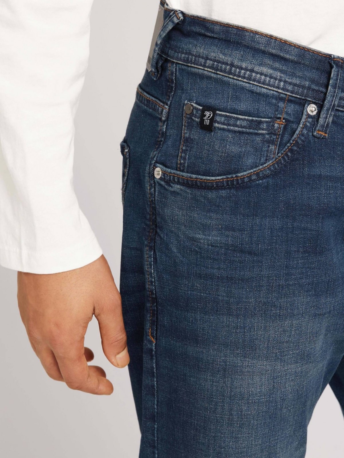 Джинсы Tom Tailor Piers Slim Jeans M Темно-синий, фото №4