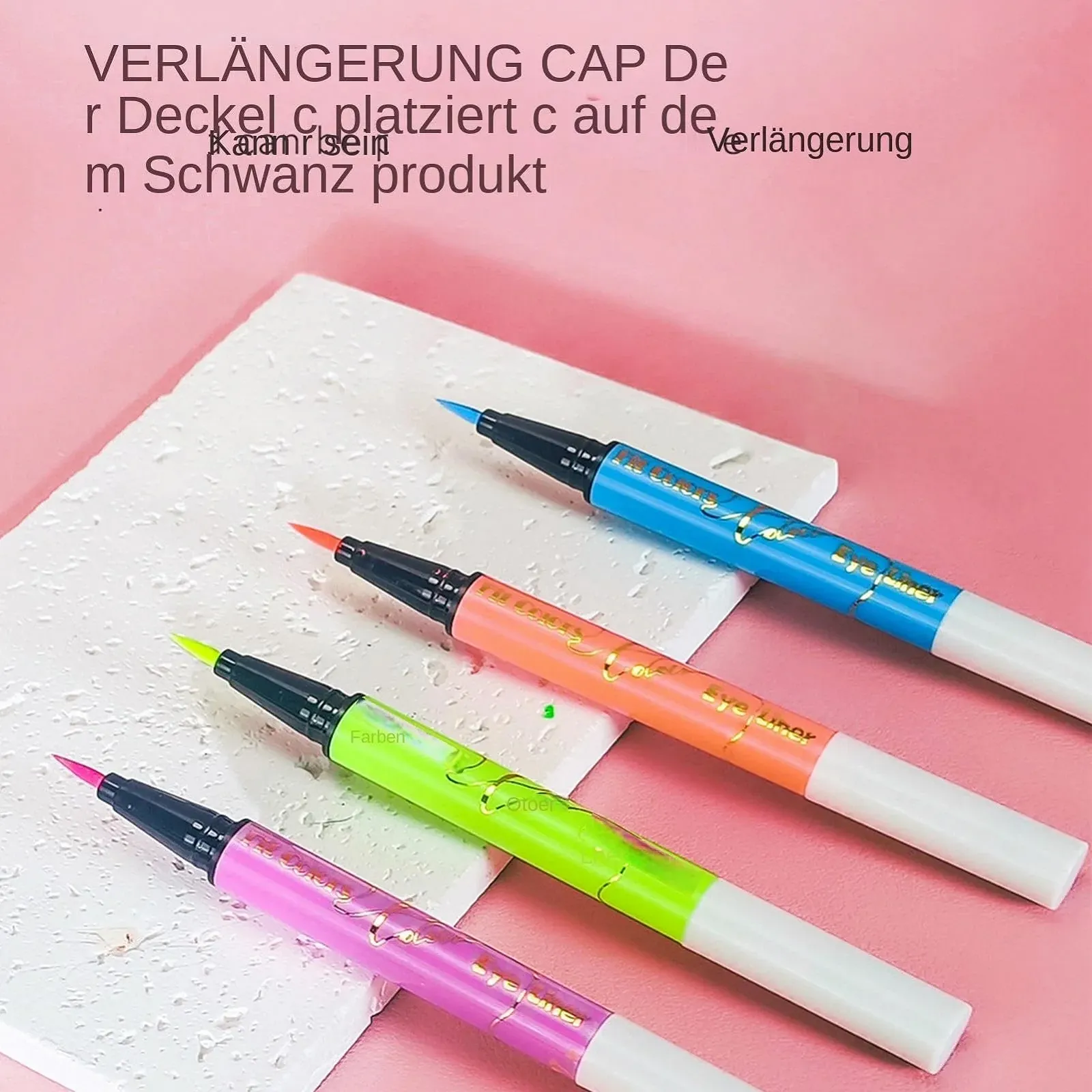 Жидкая Подводка Bavokon Цветная Водостойкая Неоновая, фото №5