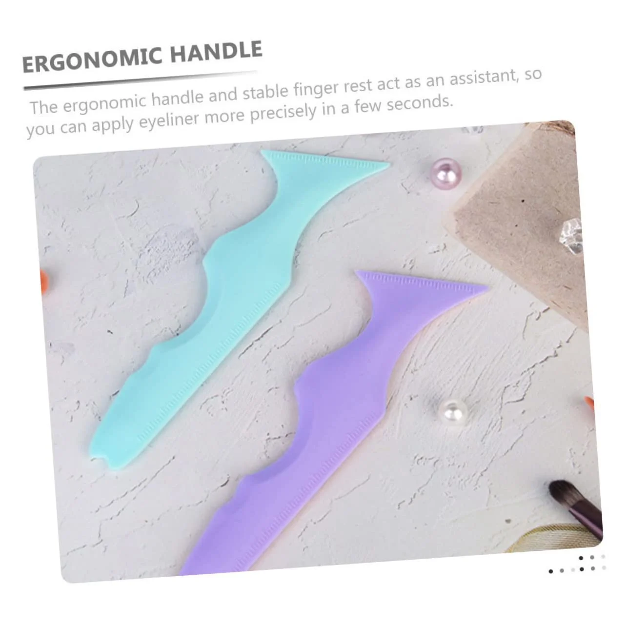 Трафарети для підводки FRCOLOR 10 шт силіконові для макіяжу, фото №4 Трафарети для підводки FRCOLOR 10 шт силіконові для макіяжу, фото №4