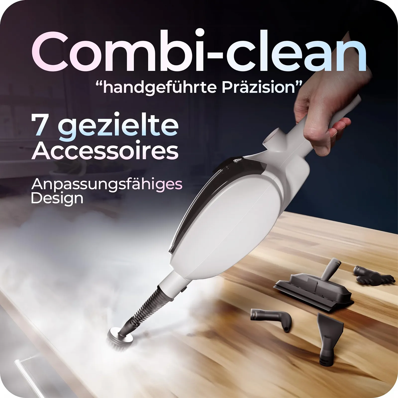 Пароочисник Avalla T-5 280 мл Білий, фото №3