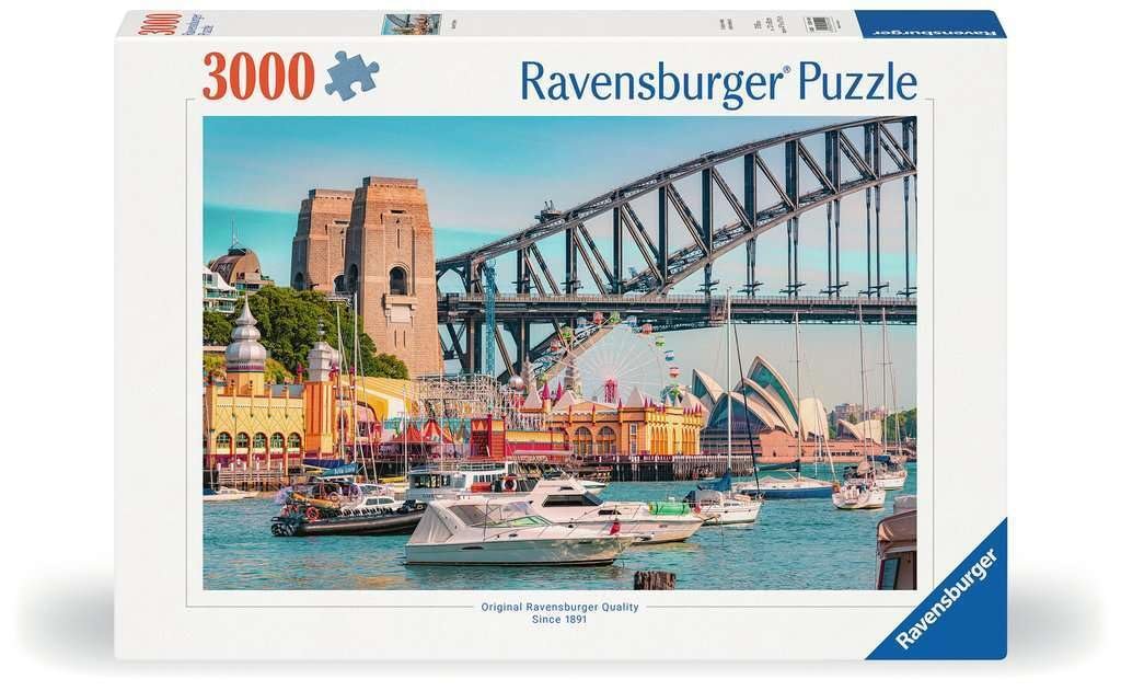 Пазл Ravensburger 12001419 Secret Sydney 3000 деталей 14+, фото №1