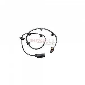Датчик частоти обертання колеса METZGER 09001382 для MITSUBISHI задній міст зліва - Фото 1