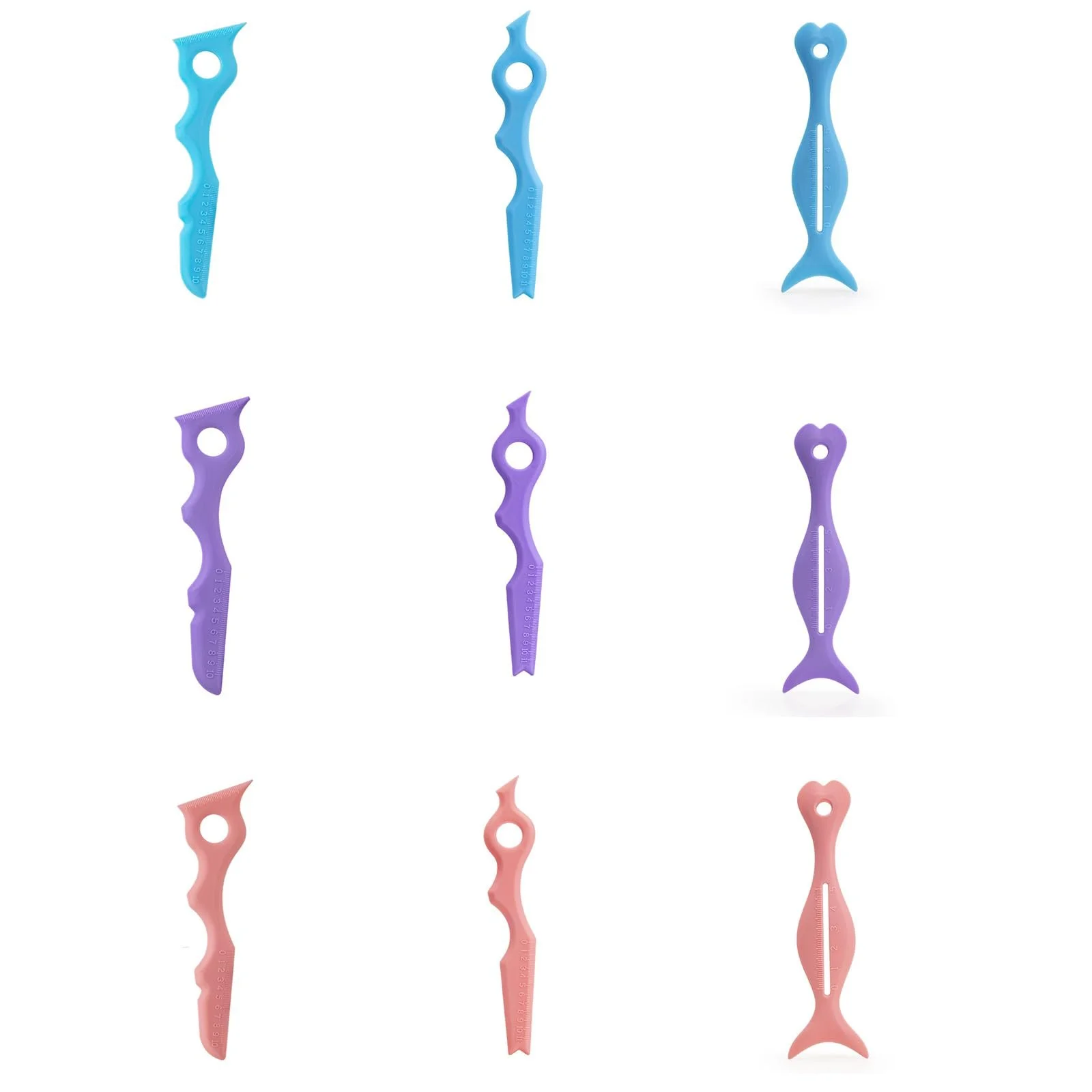 Многоразовый силиконовый шаблон для подводки глаз, фото №2