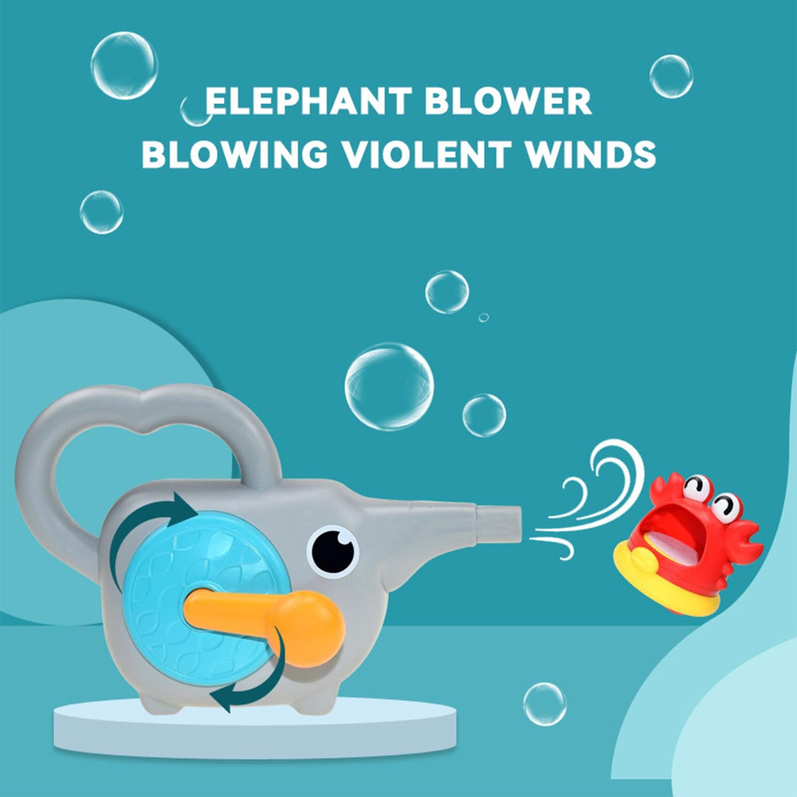 Іграшка для ванни Крабова машина для піни для ванни для дітей, фото №4