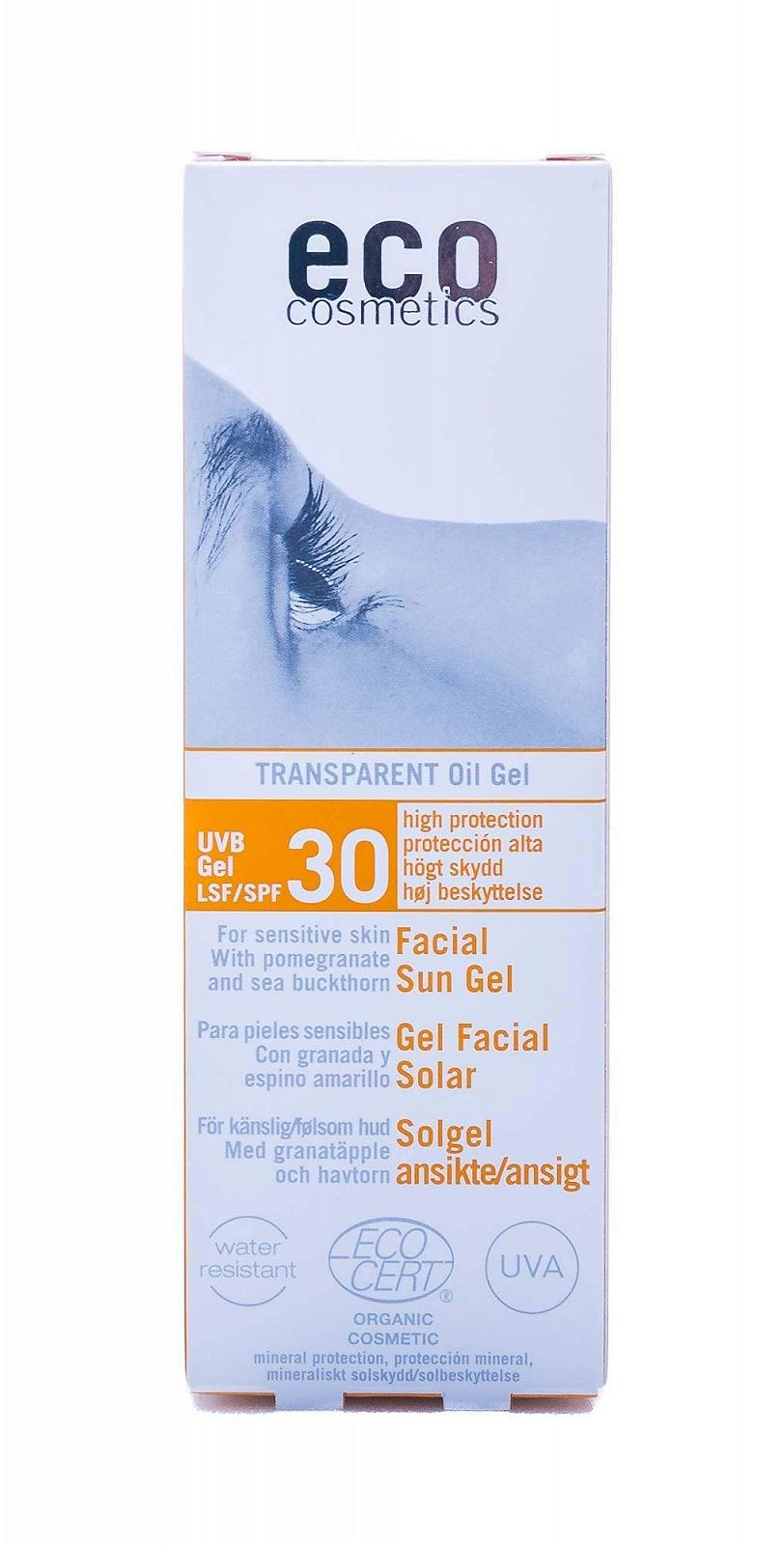 Солнцезащитный гель для лица Eco Cosmetics LSF 30 прозрачный 1 oz, фото №4