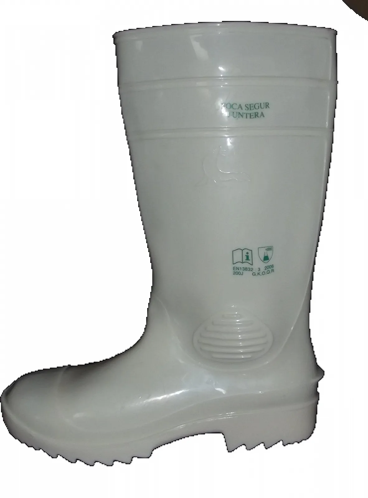 Гумові Чоботи Mavinsa Білі з Сталевим Носком EN 345 S4, фото №1
