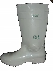 Гумові Чоботи Mavinsa Білі з Сталевим Носком EN 345 S4 - Фото 1