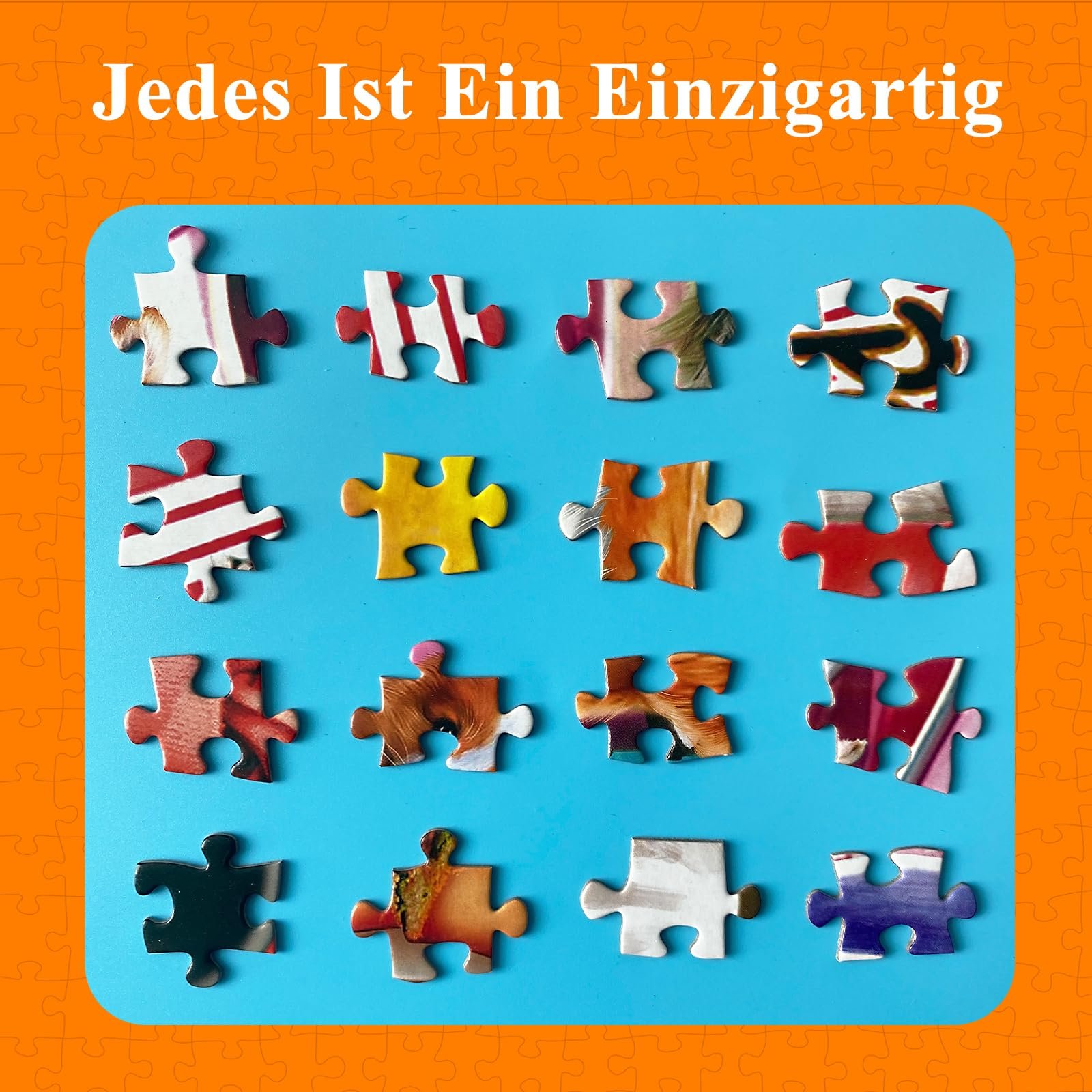 Пазли Bullglesup Shark Whale 1000 елементів 70 х 50 см з постером, фото №4