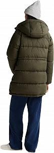 Пуховик Tommy Jeans Жіночий Міді Пуховик з Капюшоном synthetic.ua - Фото 1